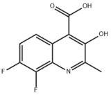 7,8-二氟-3-羥基-2-甲基喹啉-4-羧酸