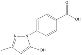 4-(5-羥基-3-甲基-1H-吡唑-1-基)苯甲酸