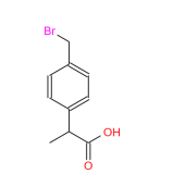 2-(4-溴甲基)苯基丙酸