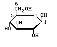β-D-glucopyranose
