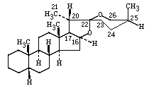 (25S)-5β-spirostane