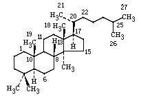 4,4,14α-trimethyl-5α-cholestane