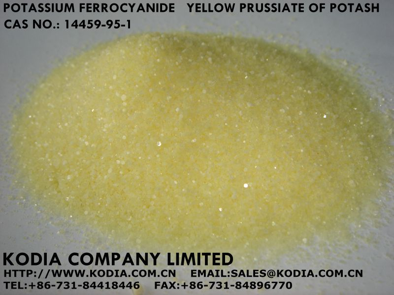 China Potassium Hexacyanoferrate - China Supplier