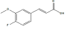 China 4-Fluoro-3-methoxycinnamicacid - China Supplier China 4-Fluoro-3-methoxycinnamicacid - China Supplier