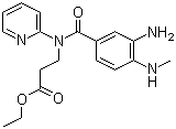 China 3-[(3-amino-4-methylamino-benzoyl)-pyridin-2-yl-amino]-propionic acid ethyl ester - China Supplier
