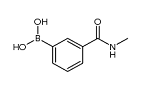 China 3-(Methylcarbamoyl)benzeneboronicacid - China Supplier China 3-(Methylcarbamoyl)benzeneboronicacid - China Supplier