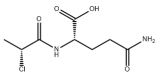 (S)-2-((R)-2-Chloropropanamido)-4-Carbamoylbutanoic Acid