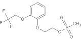 2-[2-(2,2,2-Trifluoroethoxy)phenoxy]ethyl methanesulfonate