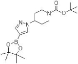 tert-Butyl 4-[4-(4,4,5,5-tetramethyl-1,3,2-dioxaborolan-2-yl)-1H-pyrazol-1-yl] 