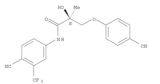 ((2R)-3-(4-cyanophenoxy)-N-[4-cyano-3-(trifluoromethyl)phenyl]-2-hydroxy-2-methylpropanamide)