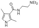 N-[2-(DiethylaMino)ethyl]-2,4-diMethyl-1H-pyrrole-3-CarboxaMide