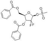 2-Deoxy-2,2-difluoro-D-erythro-pentofuranose-3,5-dibenzoate-1-methanesulfonate