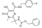 Benzyl[1-[4-[[(4-fluorobenzyl)amino]carbonyl]-5-hydroxy-1-methyl-6-oxo-1,6-dihydropyrimidin-2-yl]-1-methylethyl]carbamate