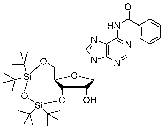 3',5'-TIPDS-rA-(N6-bz)3',5'-tipps-N6-benzoyl-adeno