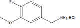 4-Fluoro-3-methoxybenzylaminehydrochloride