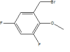3,5-Difluoro-2-methoxybenzylbromide