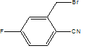 2-Cyano-5-fluorobenzylbromide