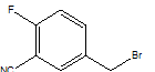 3-Cyano-4-fluorobenzylbromide