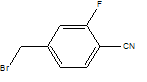 4-Cyano-3-fluorobenzylbromide