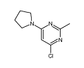 4-Chloro-2-methyl-6-pyrrolidin-1-yl-pyrimidine