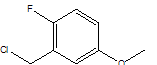 5-Methoxy-2-fluorobenzylchloride