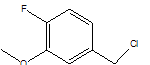 3-Methoxy-4-fluorobenzylchloride