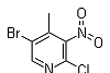 5-Bromo-2-chloro-4-methyl-3-nitropyridine