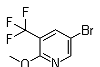 5-Bromo-2-methoxy-3-(trifluoromethyl)pyridine