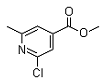 Methyl2-chloro-6-methylpyridine-4-carboxylate