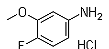 4-Fluoro-3-methoxyanilinehydrochloride