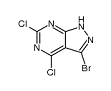 3-Bromo-4,6-dichloro-1H-pyrazolo[3,4-d]pyrimidine