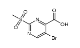 2-Methylsulfonyl-5-bromopyrimidine-4-carboxylicacid