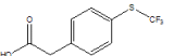 4-(Trifluoromethylthio)phenylaceticacid