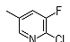 2-Chloro-3-fluoro-5-picoline