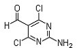 2-Amino-4,6-dichloro-5-formylpyrimidine
