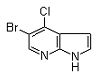 5-Bromo-4-chloro-1H-pyrrolo[2,3-b]pyridine