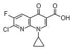 7-Chloro-1-cyclopropyl-6-fluoro-4-oxo-1,4-dihydro-1,8-naphthyridine-3-carboxylicacid