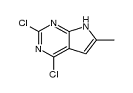 2,4-Dichloro-6-methyl-7H-pyrrolo[2,3-d]pyrimidine