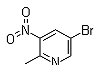 5-Bromo-2-methyl-3-nitropyridine