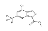 Methyl4-chloro-2-(trifluoromethyl)thieno[3,4-b]pyridine-7-carboxylate