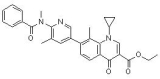 ethyl 7-[6-[benzoyl(methyl)amino]-5-methyl-3-pyridyl]-1-cyclopropyl-8-methyl-4-oxo-quinoline-3-carboxylate