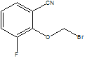 2-Bromomethoxy-3-fluorobenzonitrile