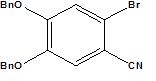 4,5-bis(benzyloxy)-2-bromobenzonitrile