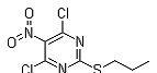 4,6-Dichloro-5-nitro-2-propylthiopyrimidine