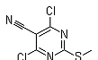 5-Cyano-4,6-dichloro-2-(methylthio)pyrimidine