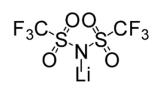 Lithium bis(trifluoromethanesulphonyl)imide