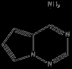 Pyrrolo[2,1-f][1,2,4]triazin-4-amine