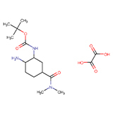 tert-Butyl [(1R,2S,5S)-2-amino-5-[(dimethylamino)carbonyl]cyclohexyl]carbamate oxalate