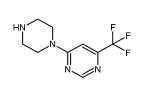 4-(1-Piperazinyl)-6-(trifluoromethyl)pyrimidine