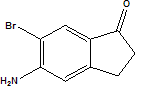 5-amino-6-bromo-2,3-didydro-1H-inden-1-one